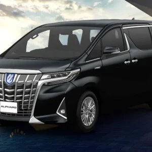 Alphard with driver
